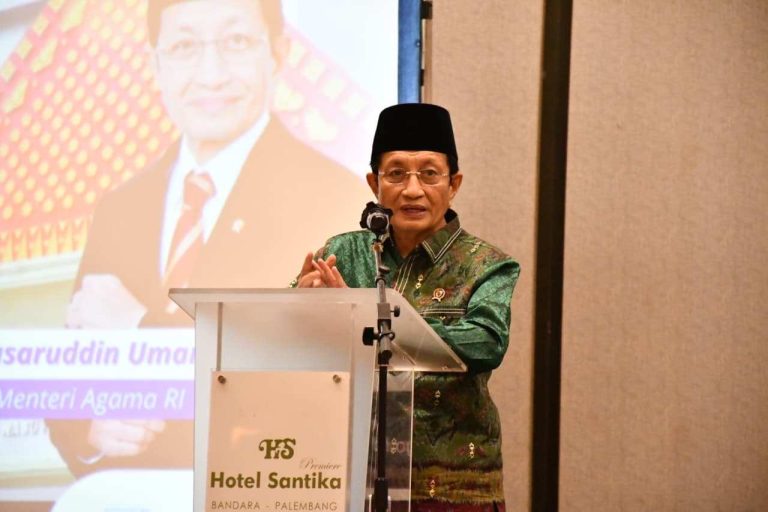 Menteri Agama Ajak ASN Kemenag Sumsel Kelola Potensi Ekonomi Umat dan Jaga Kerukunan